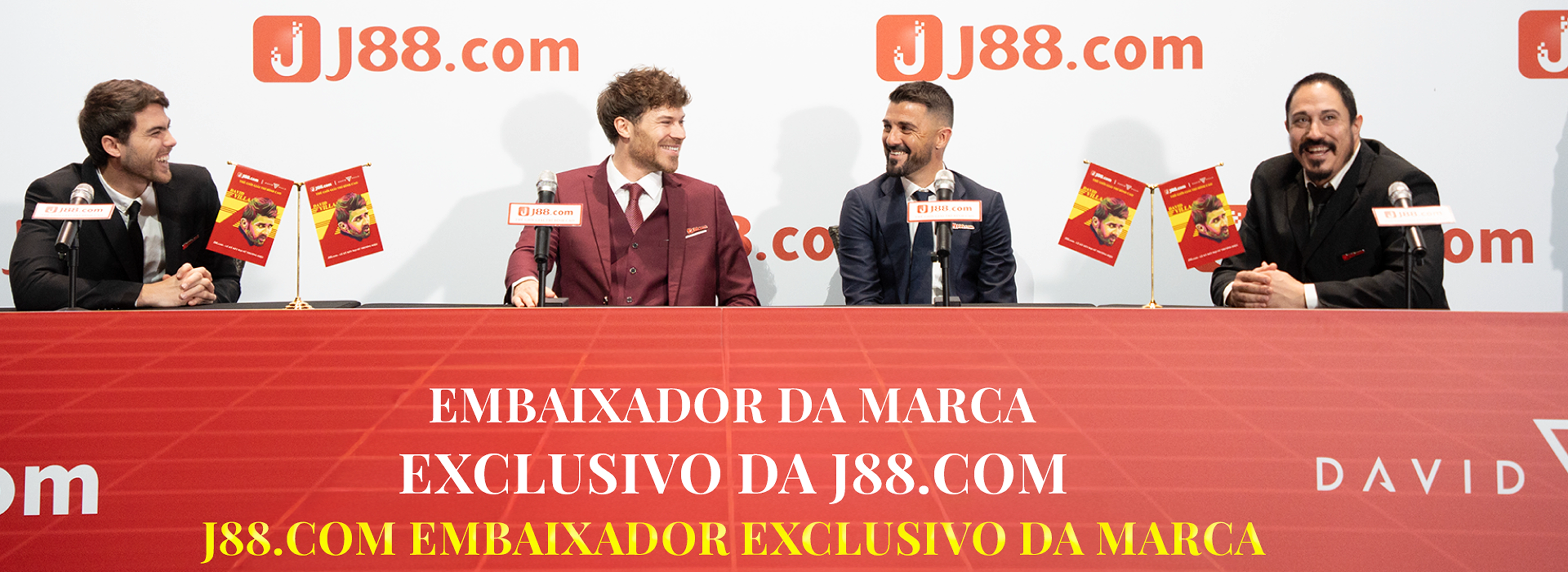 David Villa - J88 Brand Ambassador